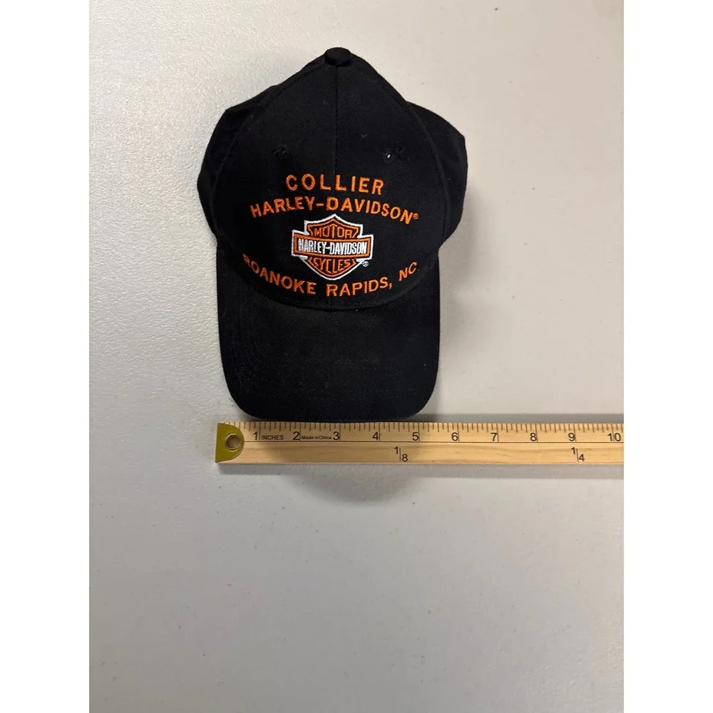 Harley-Davidson Men's OSFM Black Good Collier Roanoke Rapids NC Hat Baseball Cap